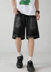 New Blue Pockets Original Design Denim Men Shorts Summer