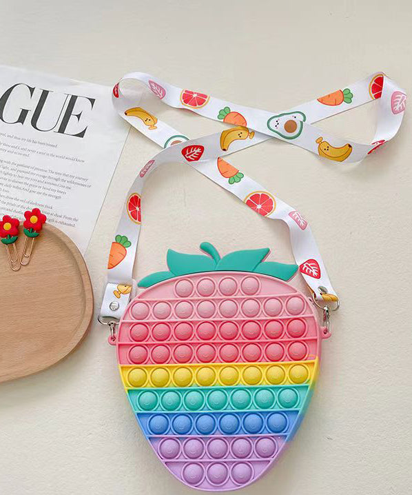 New Cute Fashion Rainbow Kids Messenger Bag