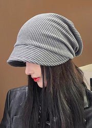 New Minimalist And Fashionable Grey Duck Tongue Hat