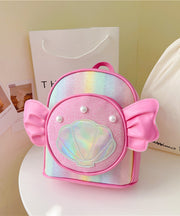 New Pink Princess Sparkling Children's Backpack Bag