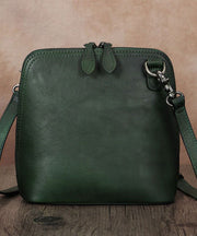 New Retro Brown Solid Durable Calf Leather Satchel Handbag