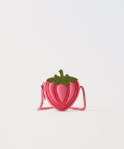 New Stylish Patchwork Strawberry Crossbody Bag