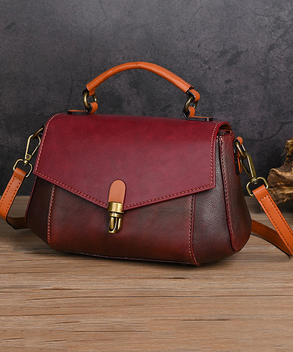 New Versatile Mulberry Calf Leather Messenger Bag