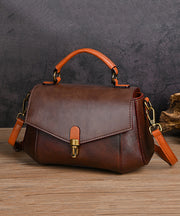 New Versatile Mulberry Calf Leather Messenger Bag