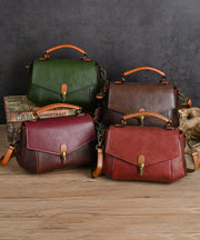 New Versatile Mulberry Calf Leather Messenger Bag