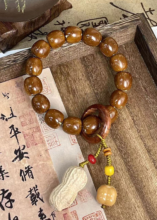 Original Design Fortune Seeking Bodhi Peanut Bracelet