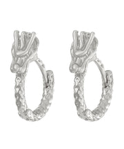 Original Design Gold Sterling Silver Overgild Animal Hoop Earrings