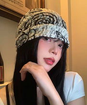 Original Design White Thin Lace Bonnie Hat