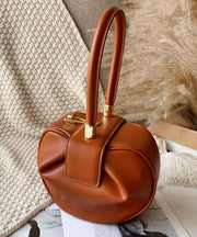 Original Design Yellow Calf Leather Tote Handbag
