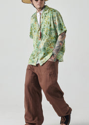 Original Japanese Wizard of Oz Men Hawaiian Shirt Short Sleeved