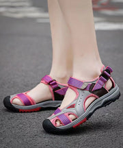 Pink Outdoors Hollow Out Best Sandals For Walking