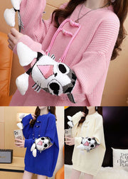 Plus Size Pink Original Design Jacquard Cozy Knitted Long Sweater Winter