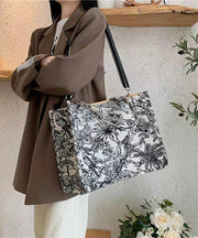 Spring New Jacquard Embroidered Large Capacity Handbag