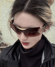 Style Silk Frameless Windproof And Dustproof Eye Protection Sunglasses