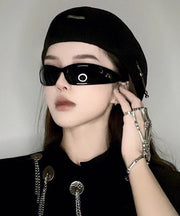 Stylish Black Internet Celebrity Spicy Girl UV Resistant Resin Sunglasses