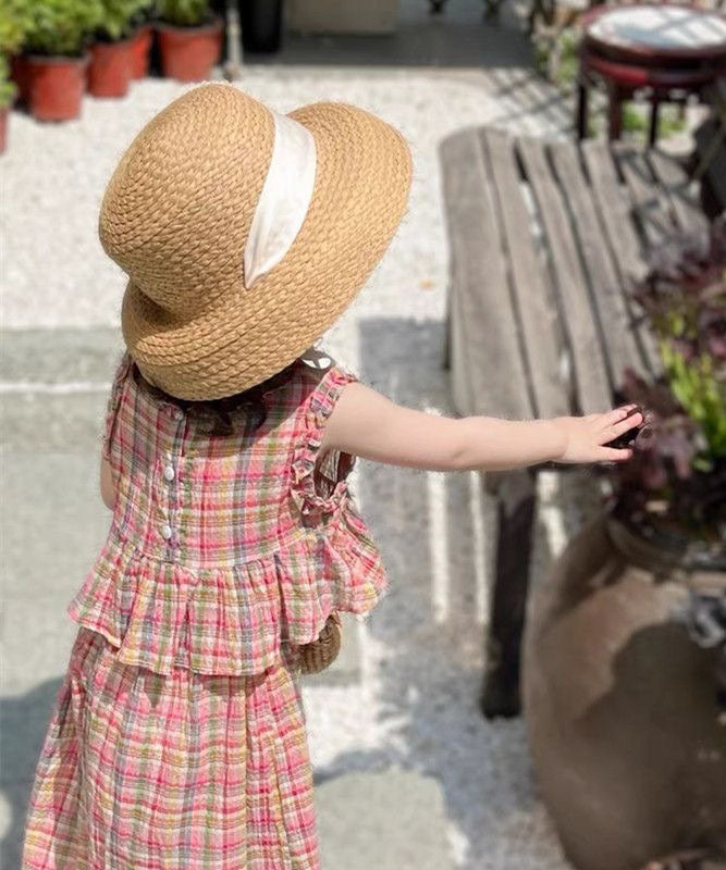 Summer Girls Versatile Big Brimmed Sunshade Fisherman Hat