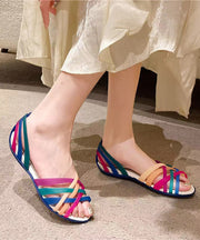 Summer New Colorful Navy Jelly Hollow Out Walking Sandals