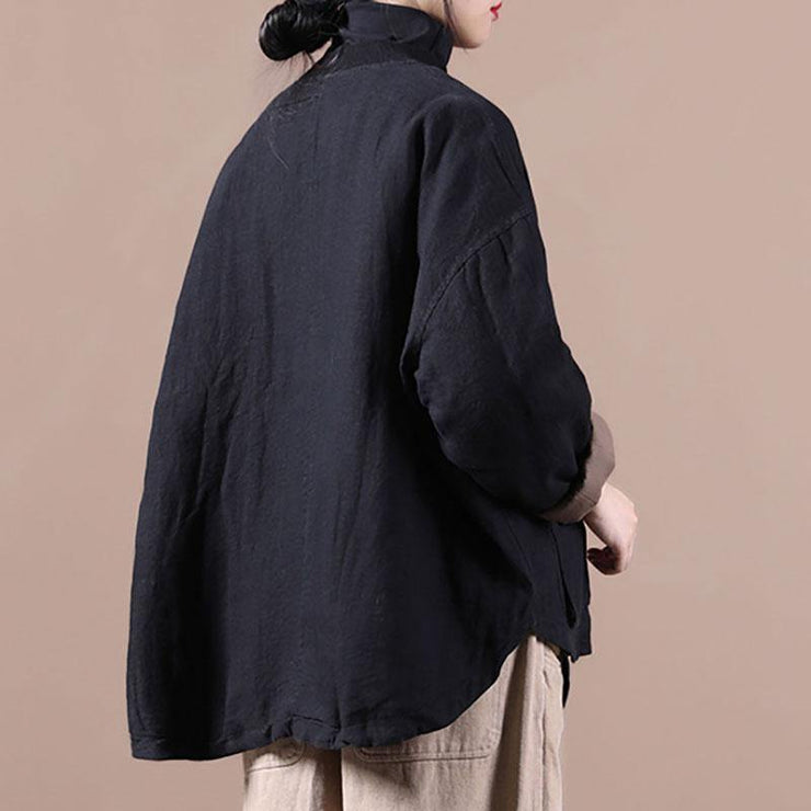 Luxury Spring Pocket Retro Coat - SooLinen