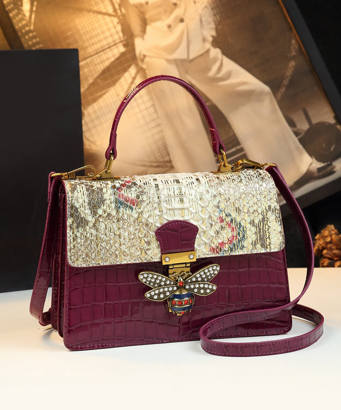 Women Mulberry Butterfly Zircon Versatile Satchel Handbag