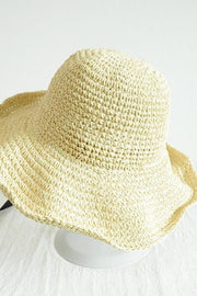 Summer Travel Sun Protection Foldable Straw Hat