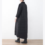2021 black down jacket trendy plus size high neck Parka women outwear