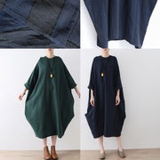2021 fall baggy cotton dresses oversized long linen dresses plus size autumn outfits no limit to body shape