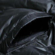 2019 black down coat casual stand collar down coat Elegant pockets zippered overcoat - SooLinen