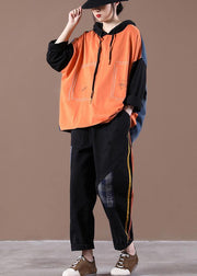2021 New Women's Loose Large Orange Suit - SooLinen
