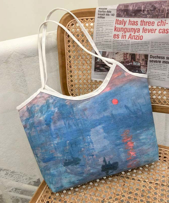 Beautiful Paitings Art Canvas Satchel Handbag