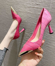 Beautiful Pink High Heels Pointed Toe Stiletto High Heels