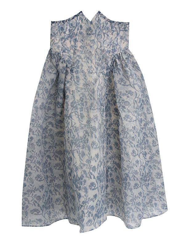 Beautiful Print Ruffles Summer High Waist Skirts - SooLinen