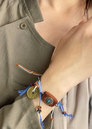 Bohemian Rosewood Rotary Woven Bracelet