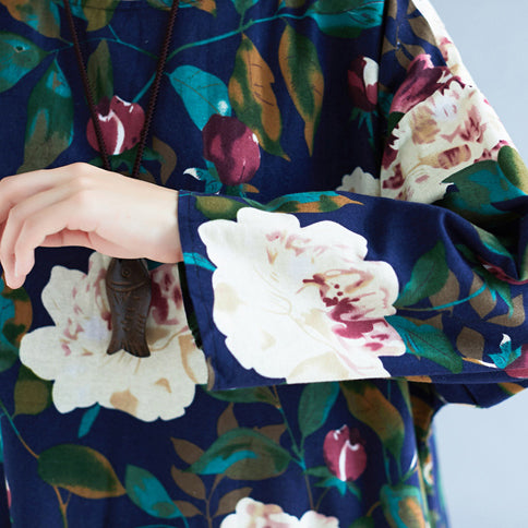 Bohemian Floral Chiffon Roben Soft Surrounding Tutorials Taschen A-Linien-Kleid