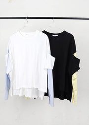 Boho Black low high design Sweatshirt - SooLinen