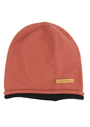 Casual Orange Red Warm Knitted Boonie Hat
