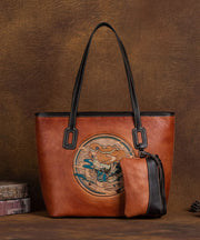 Classy Black Jacquard Calf Leather Satchel Handbag