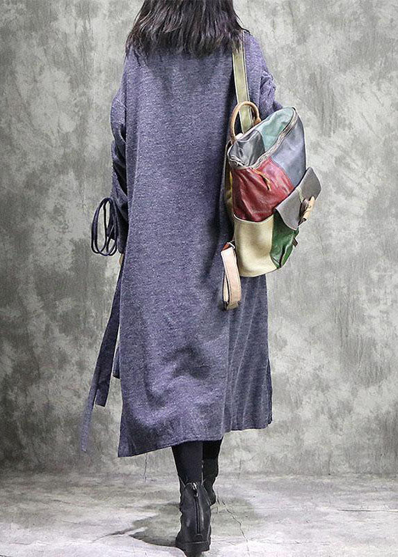 DIY cotton tunic top Organic Vintage Women Irregular Loose Cotton Dress