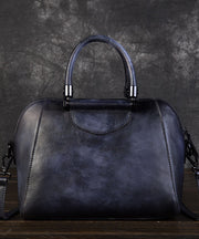 Elegant Chocolate Women's Calf Leather Tote Handbag