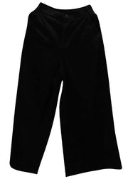 Elegant thick pants khaki Work Outfits wild leg pants - SooLinen