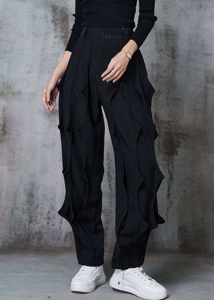 Fashion Black Original Design Cotton Pants Spring