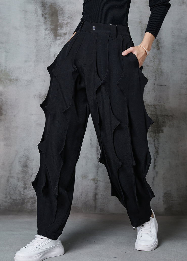 Fashion Black Original Design Cotton Pants Spring