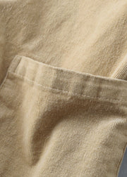 Fashion Blue PeterPan Collar Pockets Button Patchwork Fall Corduroy Coat