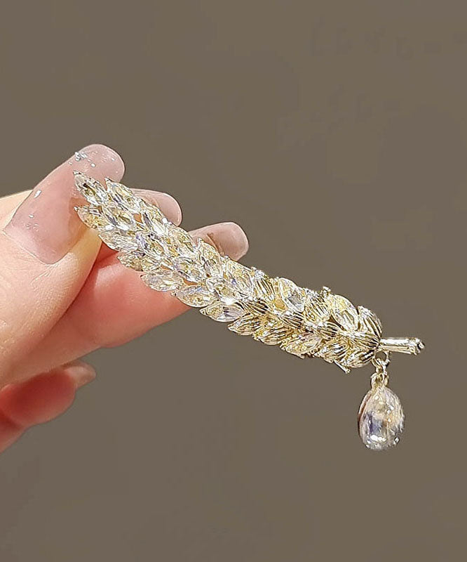 Fashion Crystal Ears Of Wheat Duck Mouth Hairpin