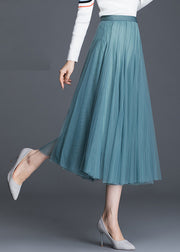 Fine elegant Pleated Casual Fall Winter Tulle Skirts