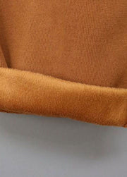 French Khaki Reißverschluss Patchwork Zweiteiler mit feiner Baumwolle gefüllt Winter