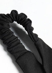 French black cotton Wardrobes sleeveless long summer Dresses - SooLinen