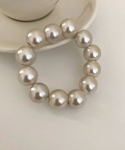 Handmade White Beading Pearl Bracelet