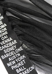 Italian black print cotton blended pattern o neck unique summer shirts - SooLinen