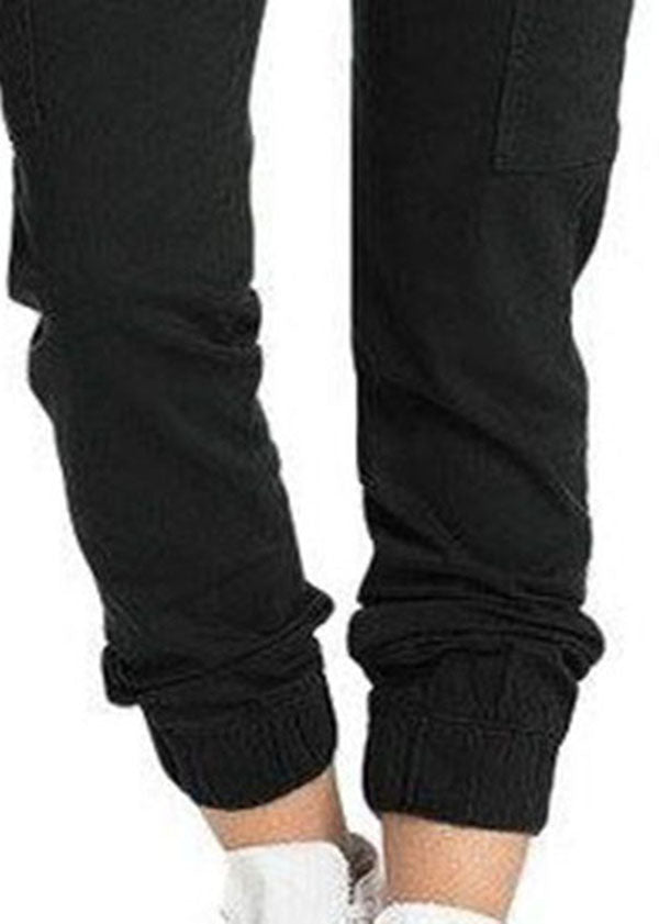 Black Jogger Pants Trousers For Women