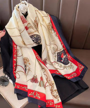 Korean Version Spring And Autumn Printed Silk Scarf